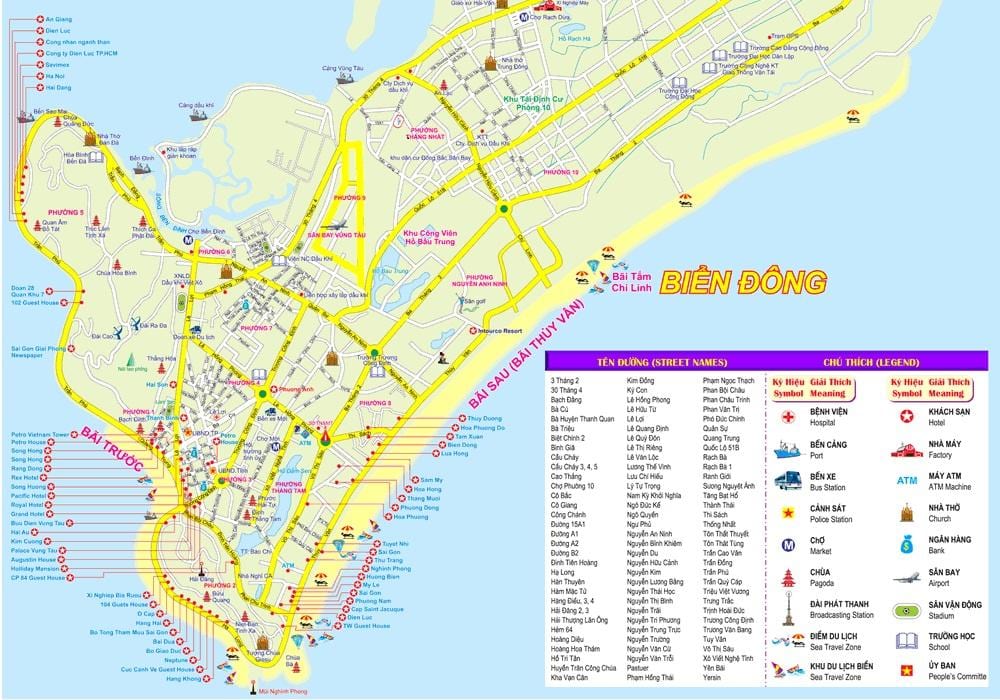 Mapa ng ho chi minh city port