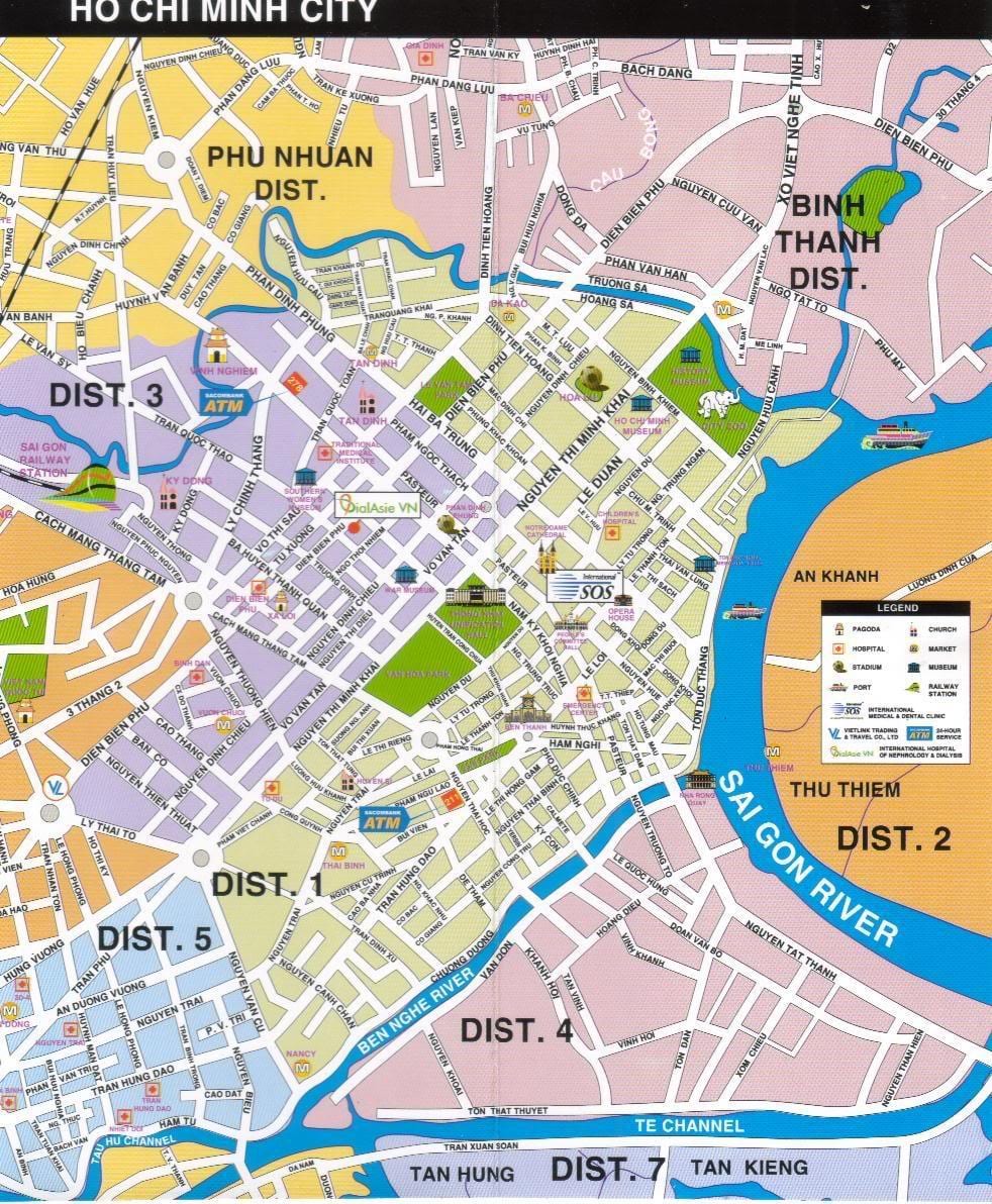 hcmc turista mapa