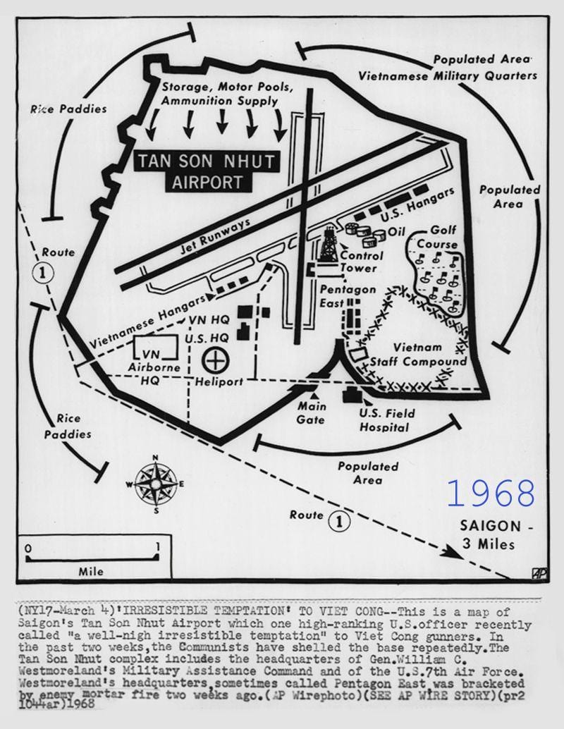 Mapa ng saigon 1968