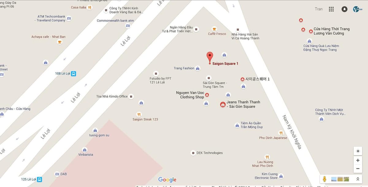 Mapa ng saigon square
